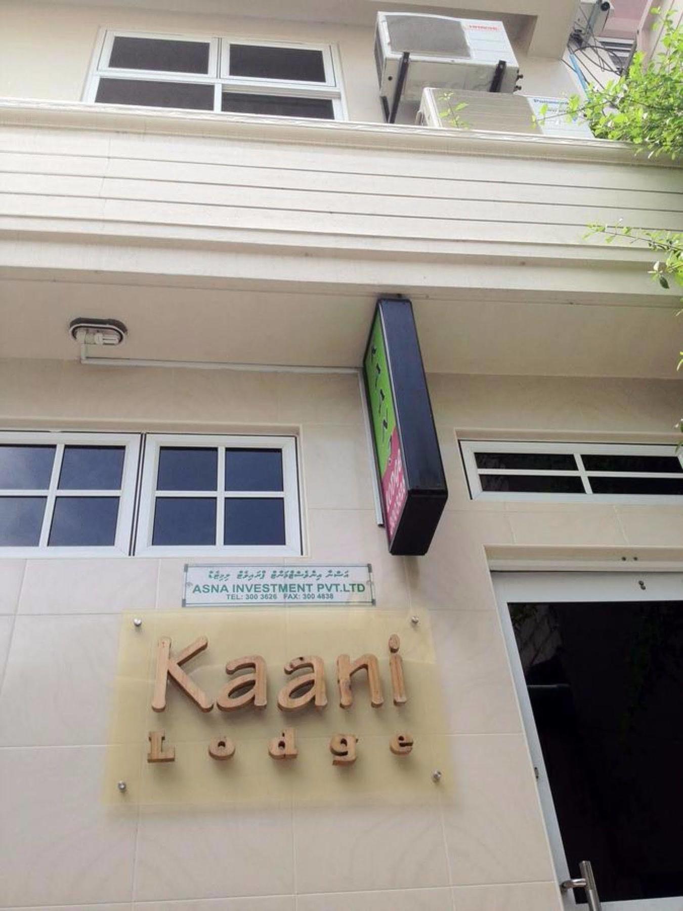 Kaani Lodge Male Zewnętrze zdjęcie